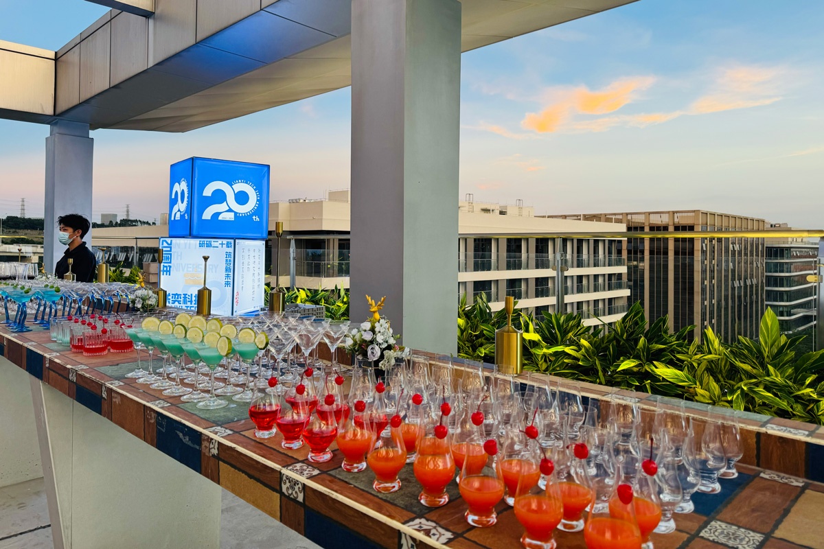 鸡尾酒茶歇活动