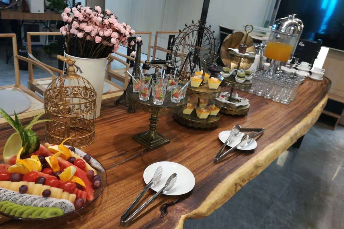 影视行业茶歇活动