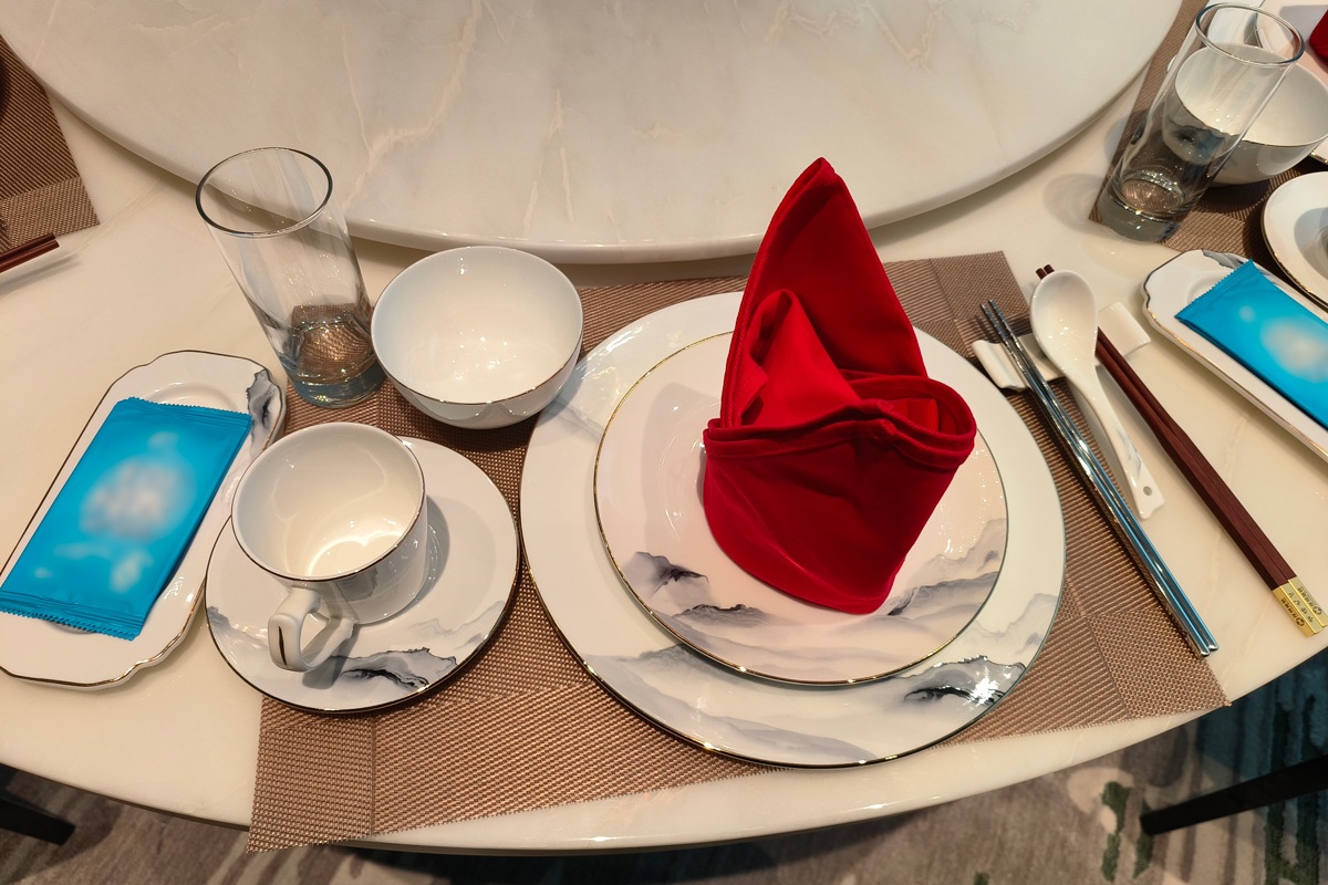 高端中式餐具租赁