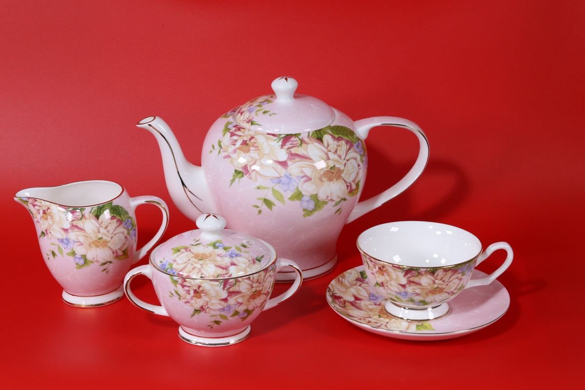 普洱陶瓷花茶壶